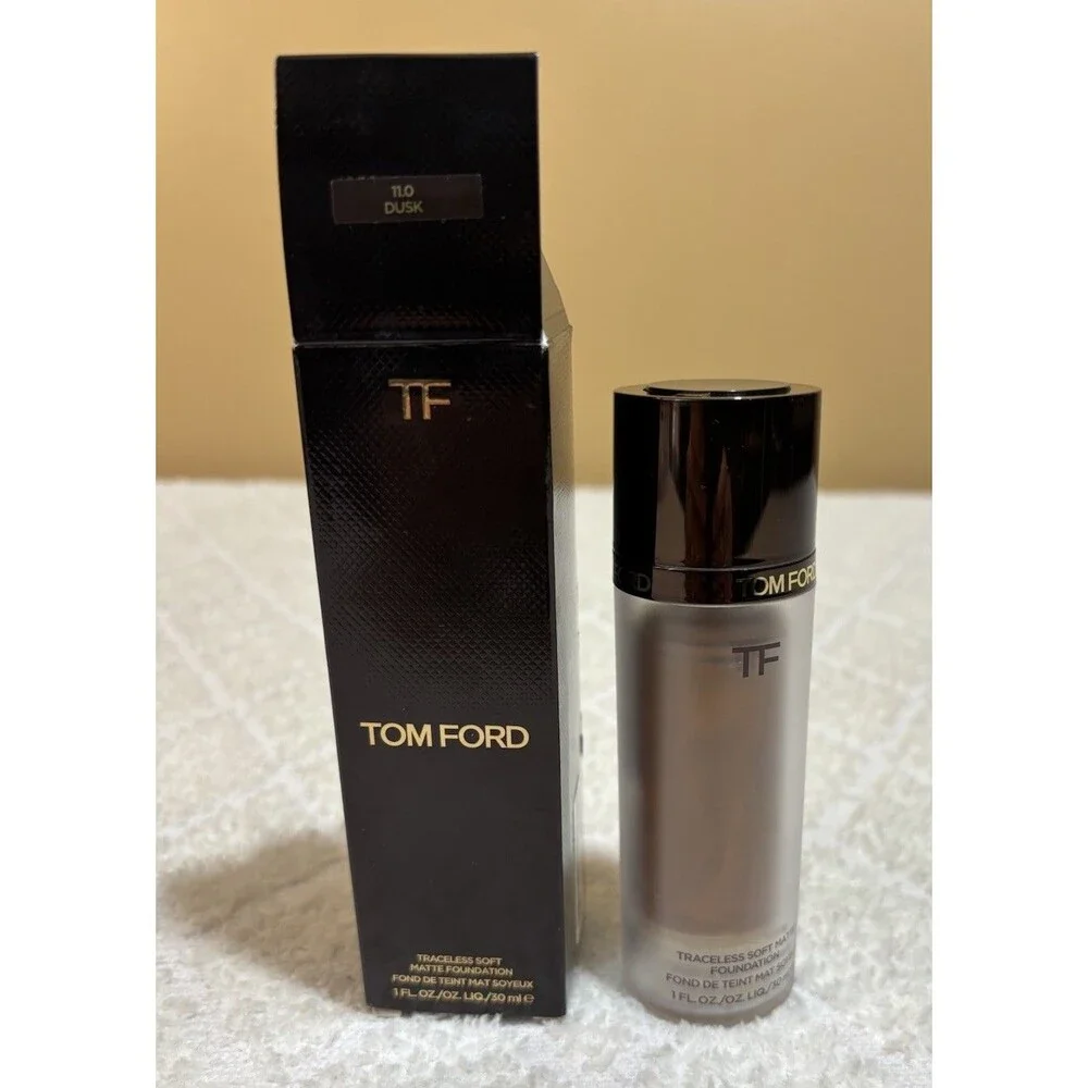 Tom Ford Traceless Soft Matte Foundation Shade 11.0 Dusk. 1OZ 30mL